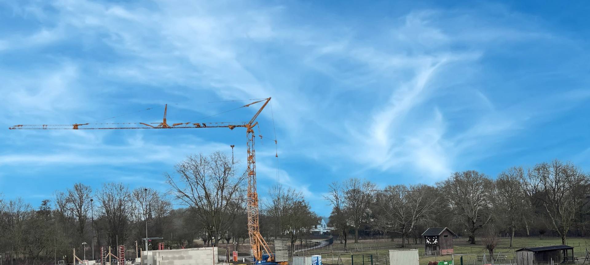 Streichelzoo-Gebäude in Moers wachsen in die Höhe