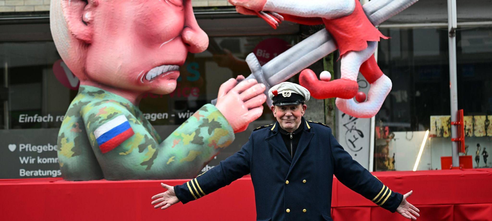 Rosenmontag am Rhein - Düsseldorf
