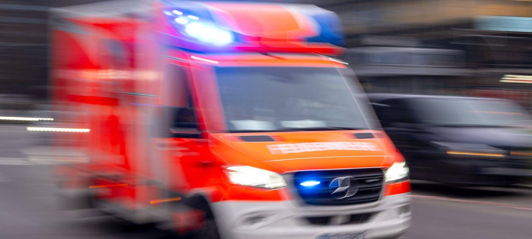 Krankenwagen im Einsatz