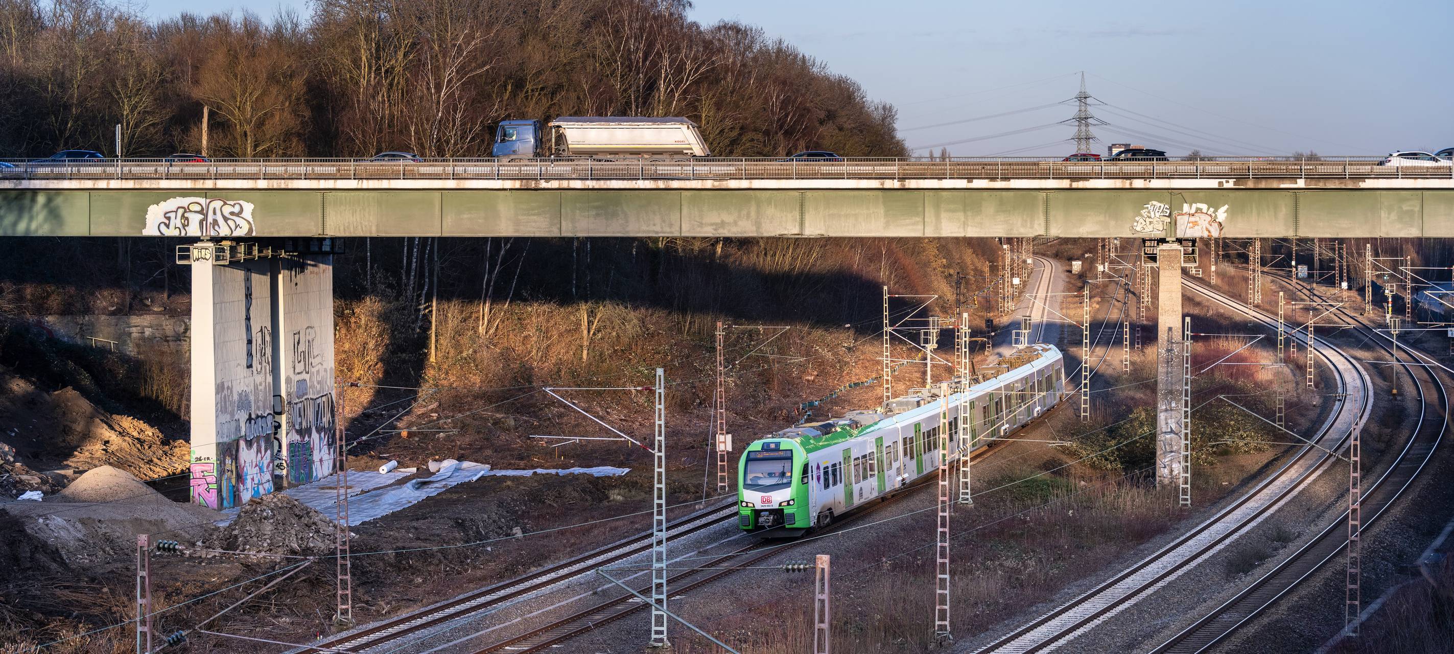 Marode Brücken: Sperrungen auf A40 und A42
