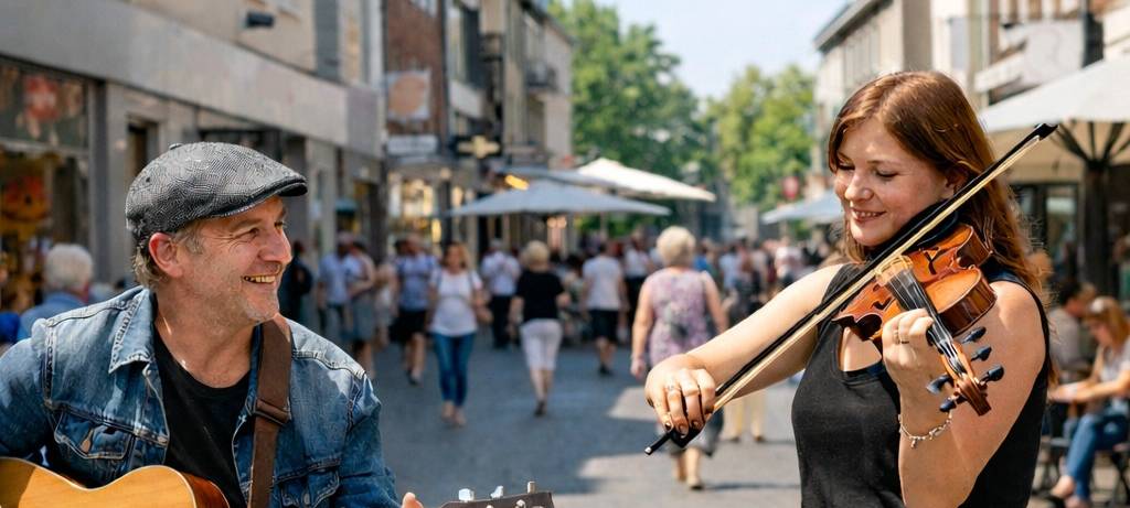 Wesel feiert bald jeden Samstag die Straßenmusik
