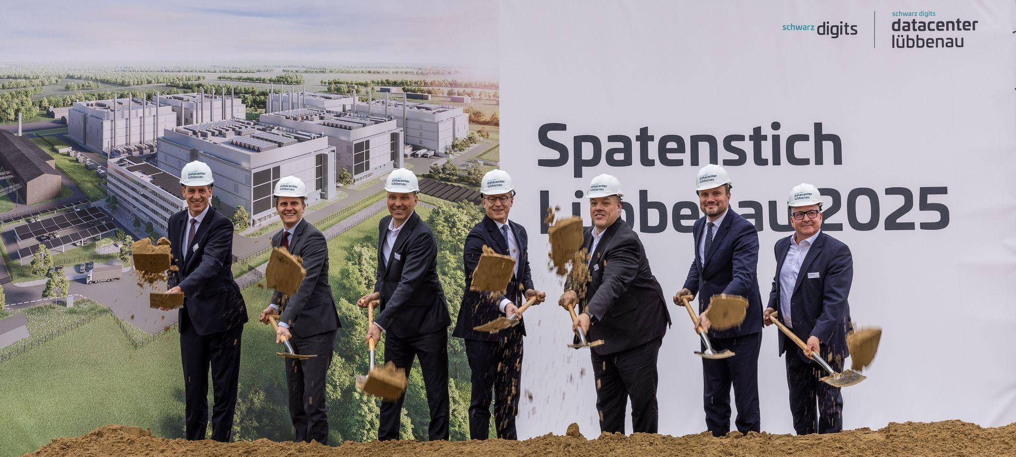 Spatenstich Schwarz-Digits-Rechenzentrum