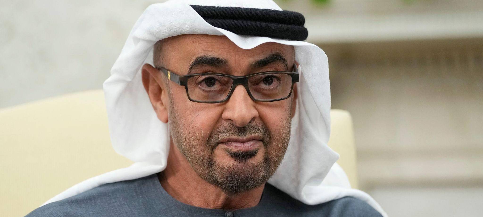 Der emiratische Präsident Mohammed bin Sajid