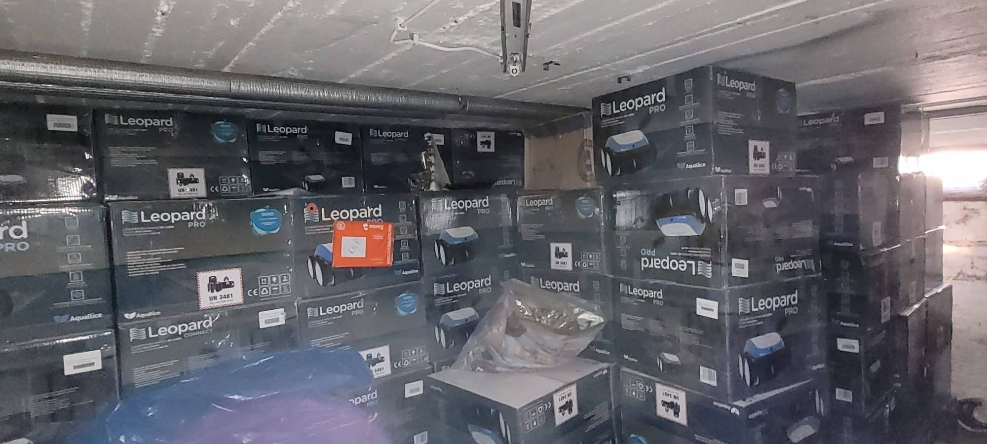 176 Poolroboter bei Razzia in Duisburg beschlagnahmt
