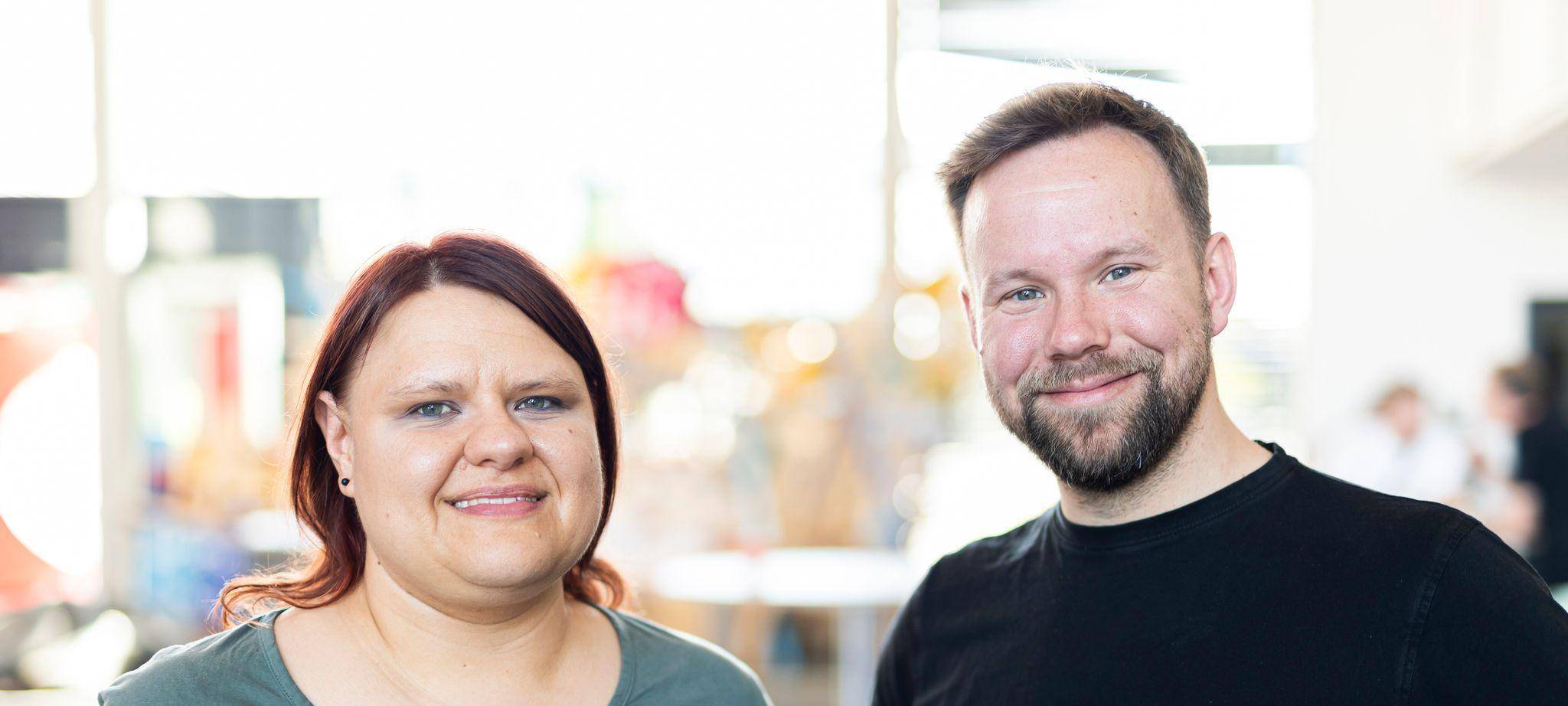 Hilke Hochheiden und Thorben Peters