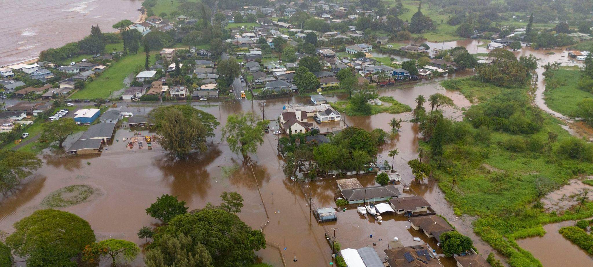Überschwemmungen in Hawaii