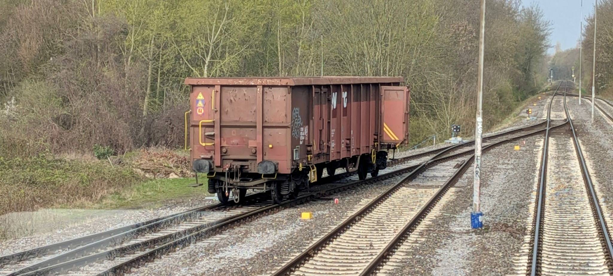 Güterwaggons in Rheinberg-Orsoy abgekoppelt – Bundespolizei ermittelt
