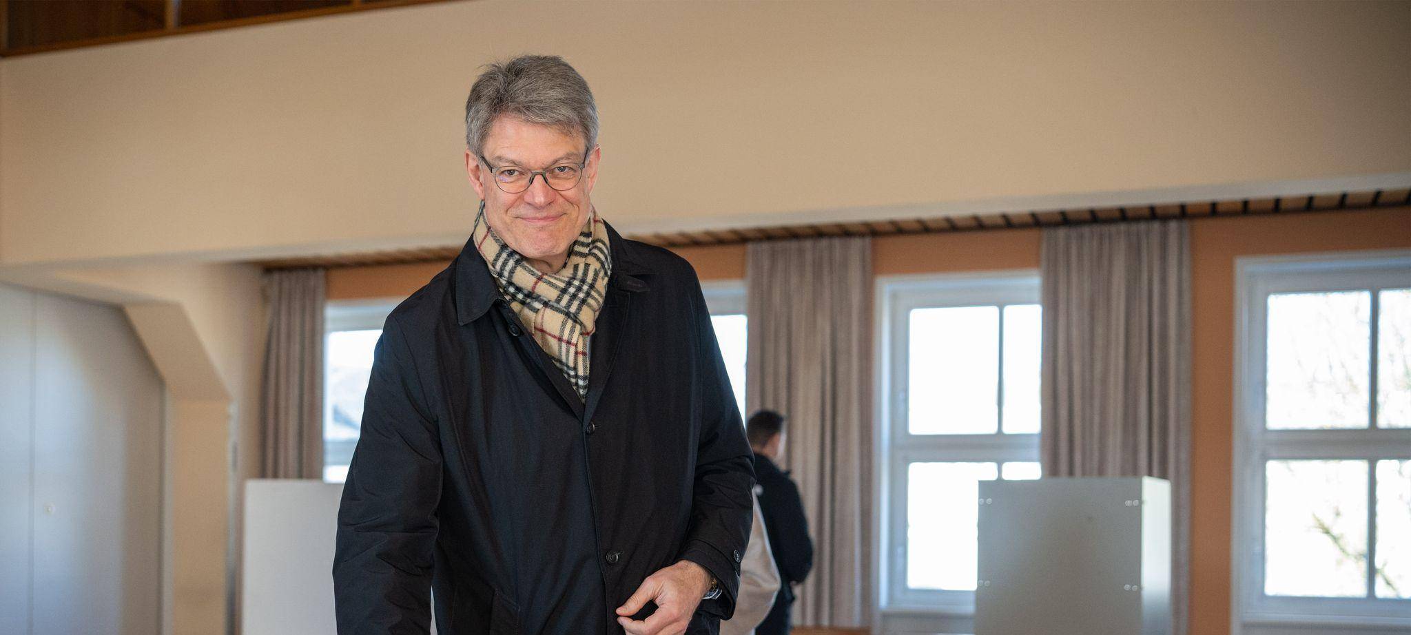 Landtagswahl in Rheinland-Pfalz - Stimmabgabe Patrick Schnieder