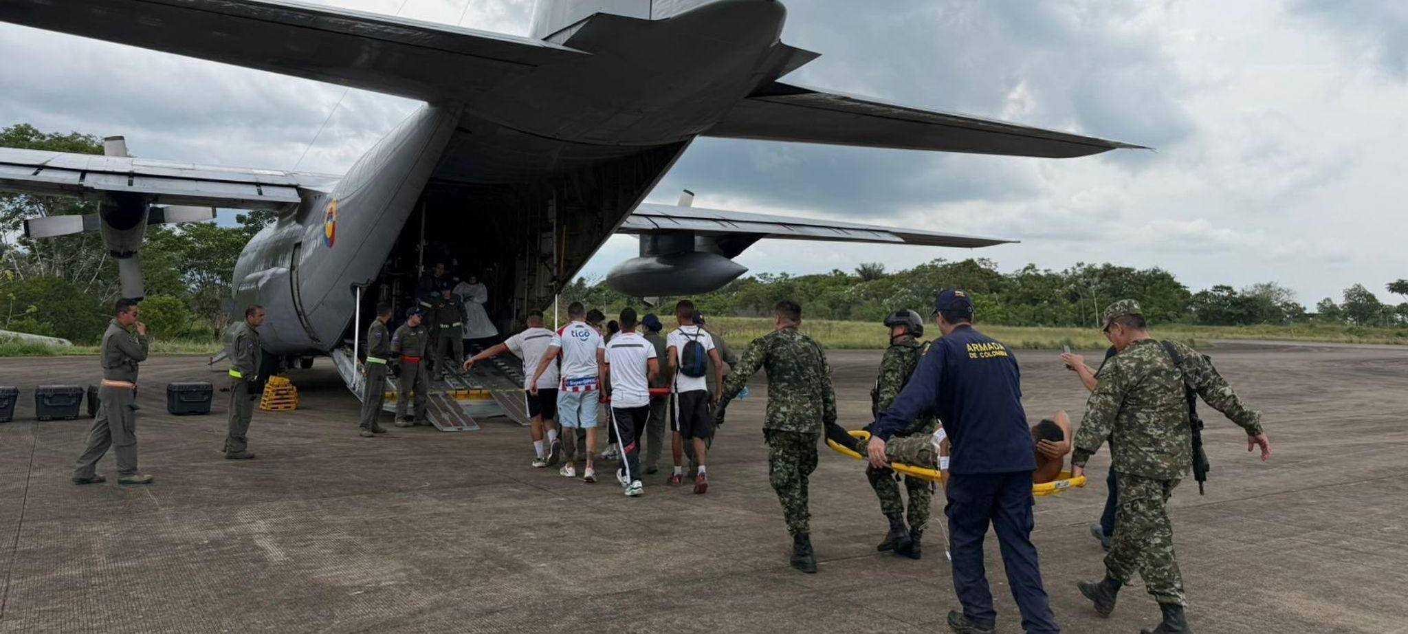 Absturz von Militärflugzeug in Kolumbien