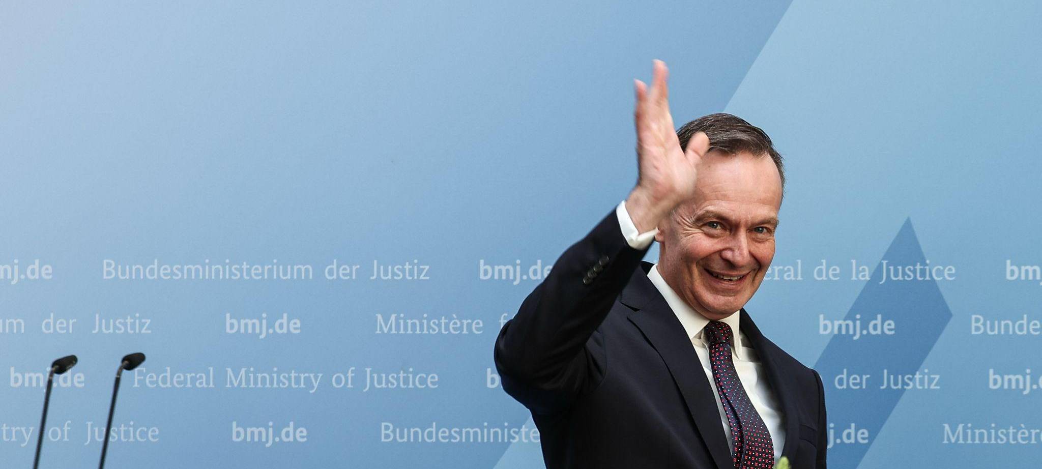 Amtsübergabe des Bundesjustizministeriums