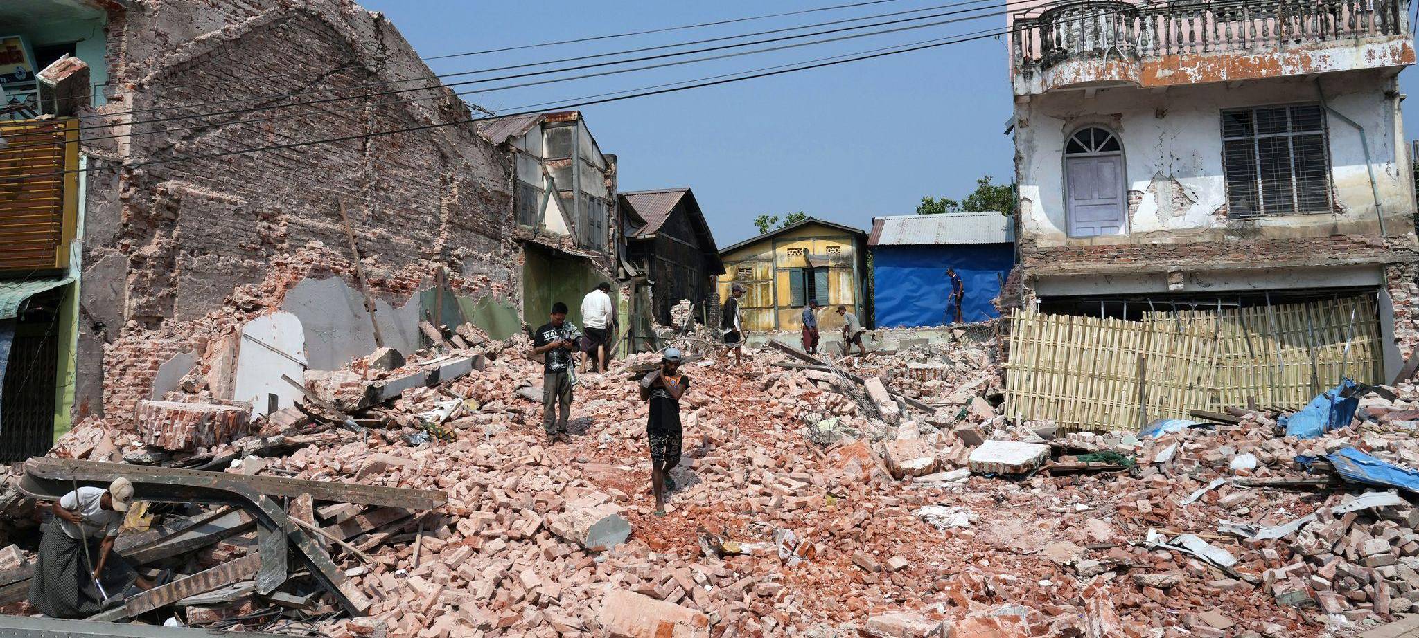 Ein Jahr nach Erdbeben in Myanmar