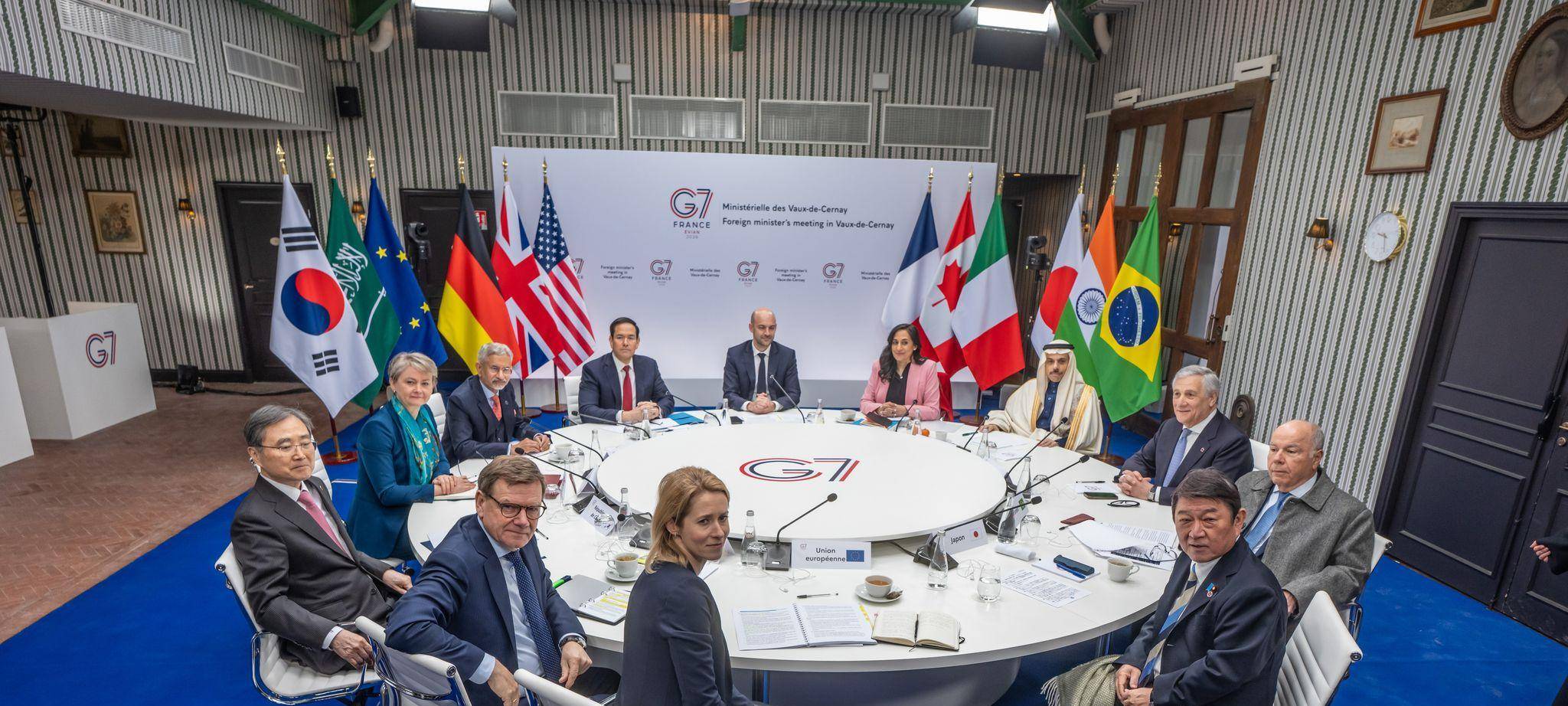 Außenminister-Treffen der G7