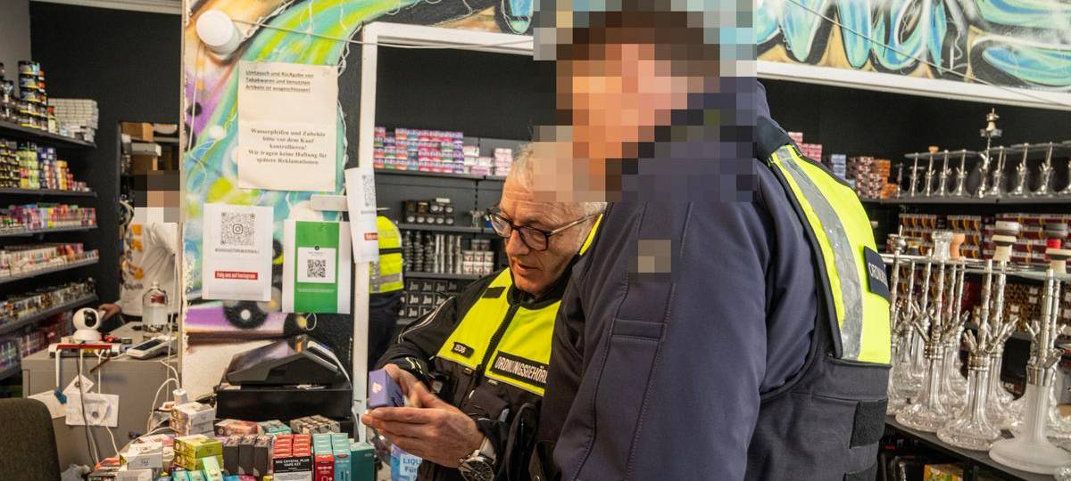 Kiosk-Kontrolle in Moers – Waren beschlagnahmt und zwei Festnahmen