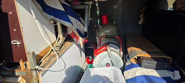 Ladung nicht gesichert / Foto Polizei