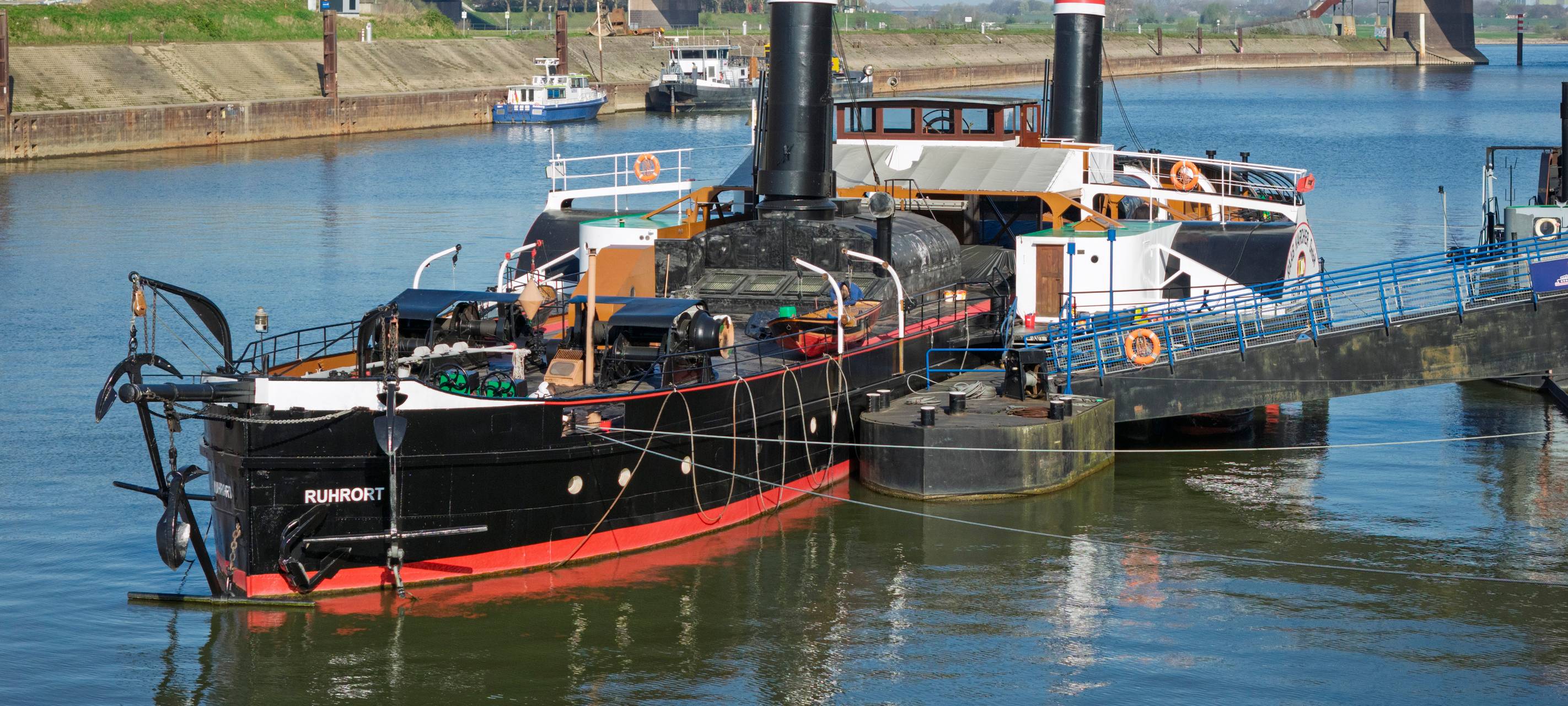 Museumsschiff in Ruhrort öffnet wieder für Besucher