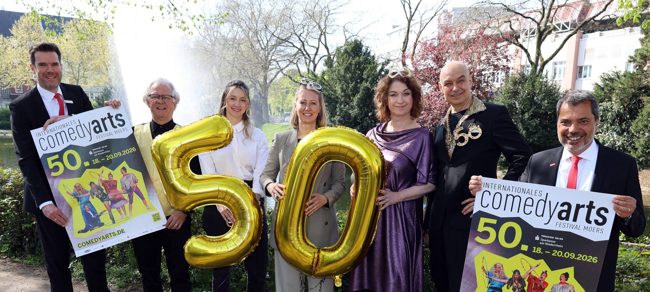 ComedyArts Festival Moers wird 50 Jahre alt