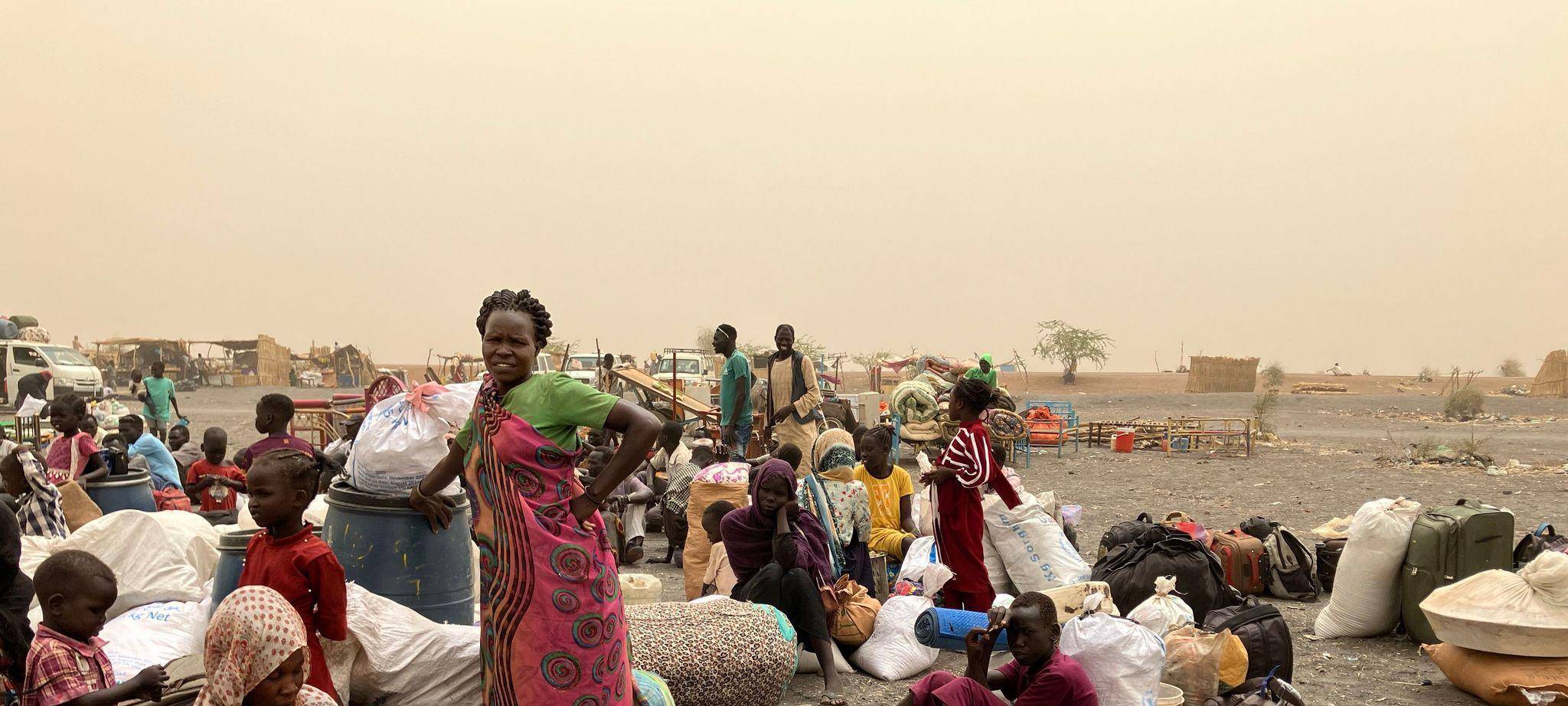 Flüchtlinge aus dem Sudan