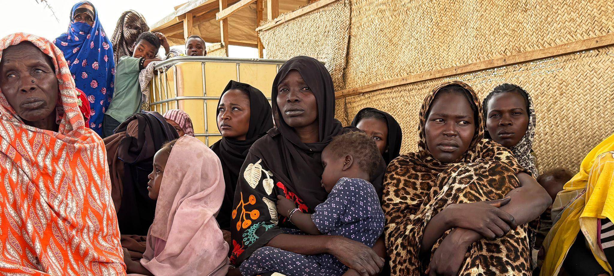 Flüchtlinge aus Darfur im Tschad