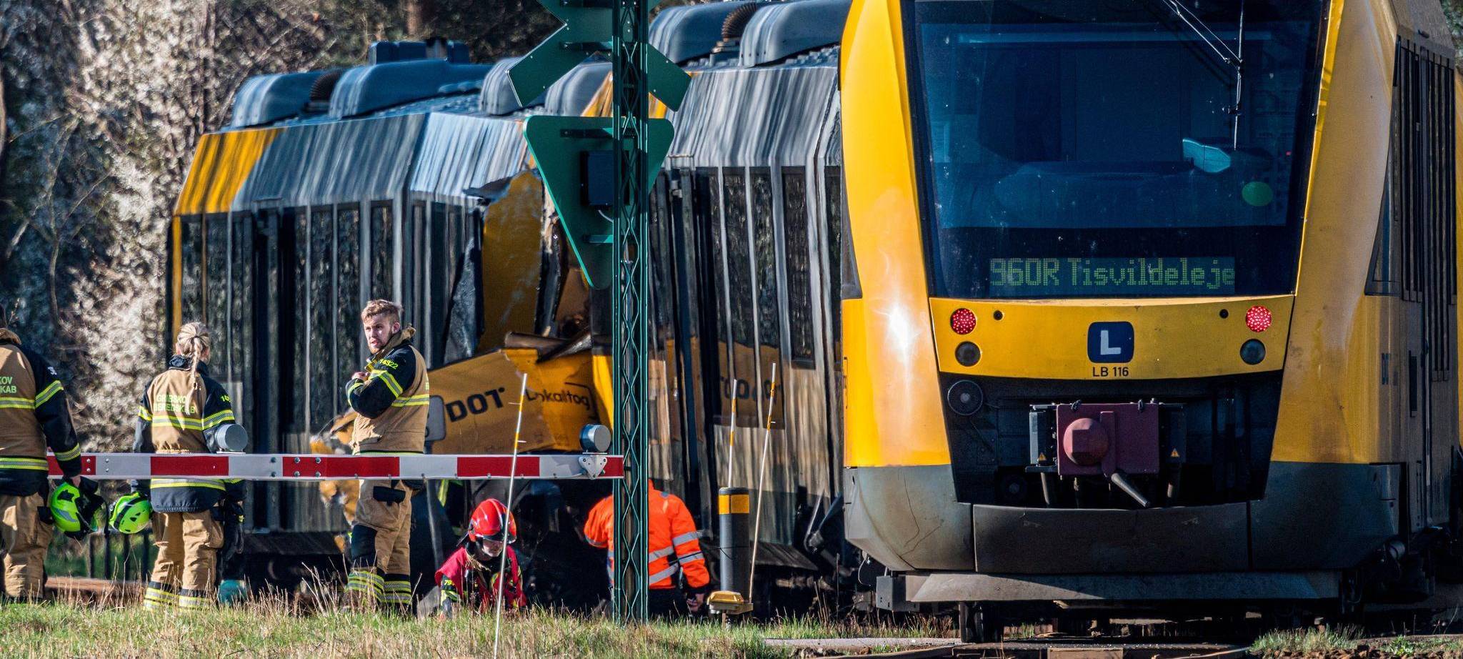 Zugunglück in Dänemark