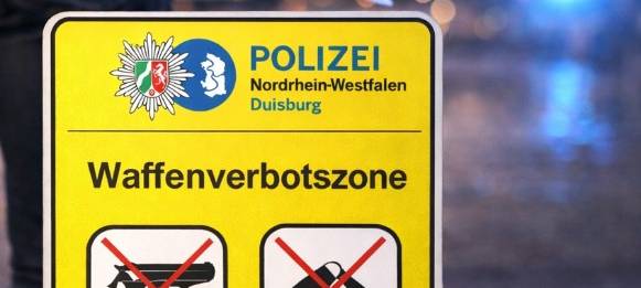 Erste Waffenverbotszone in Duisburg tritt bald in Kraft