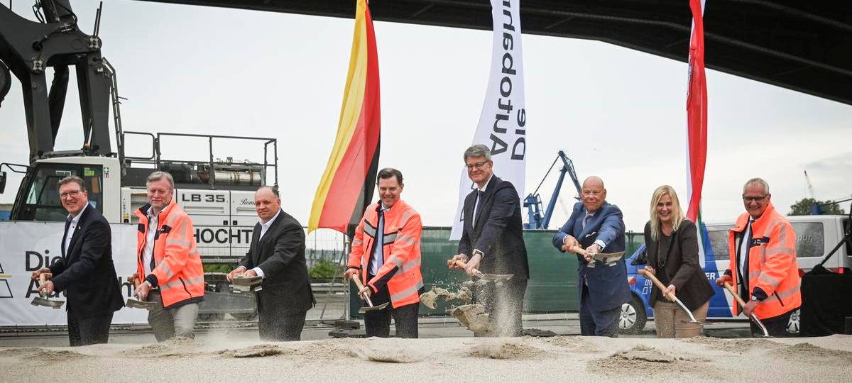 Spatenstich Berliner Brücke – Duisburger Stadtspitze bleibt fern