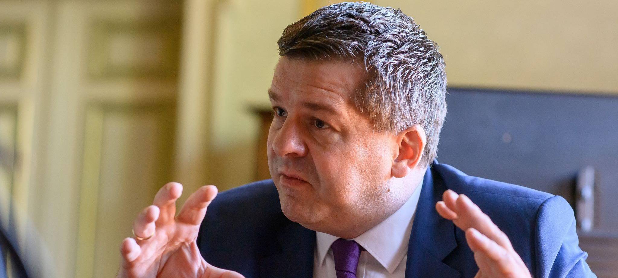 Ministerpräsident Sven Schulze