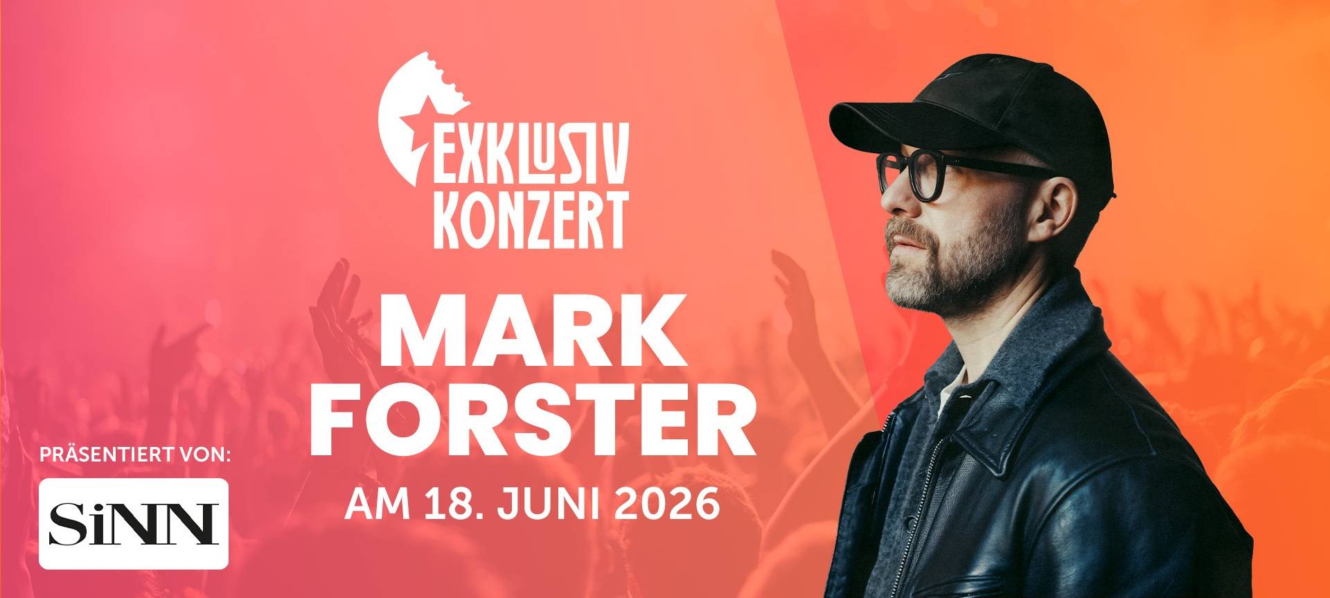 Mark Forster im Exklusivkonzert bei Radio K.W.