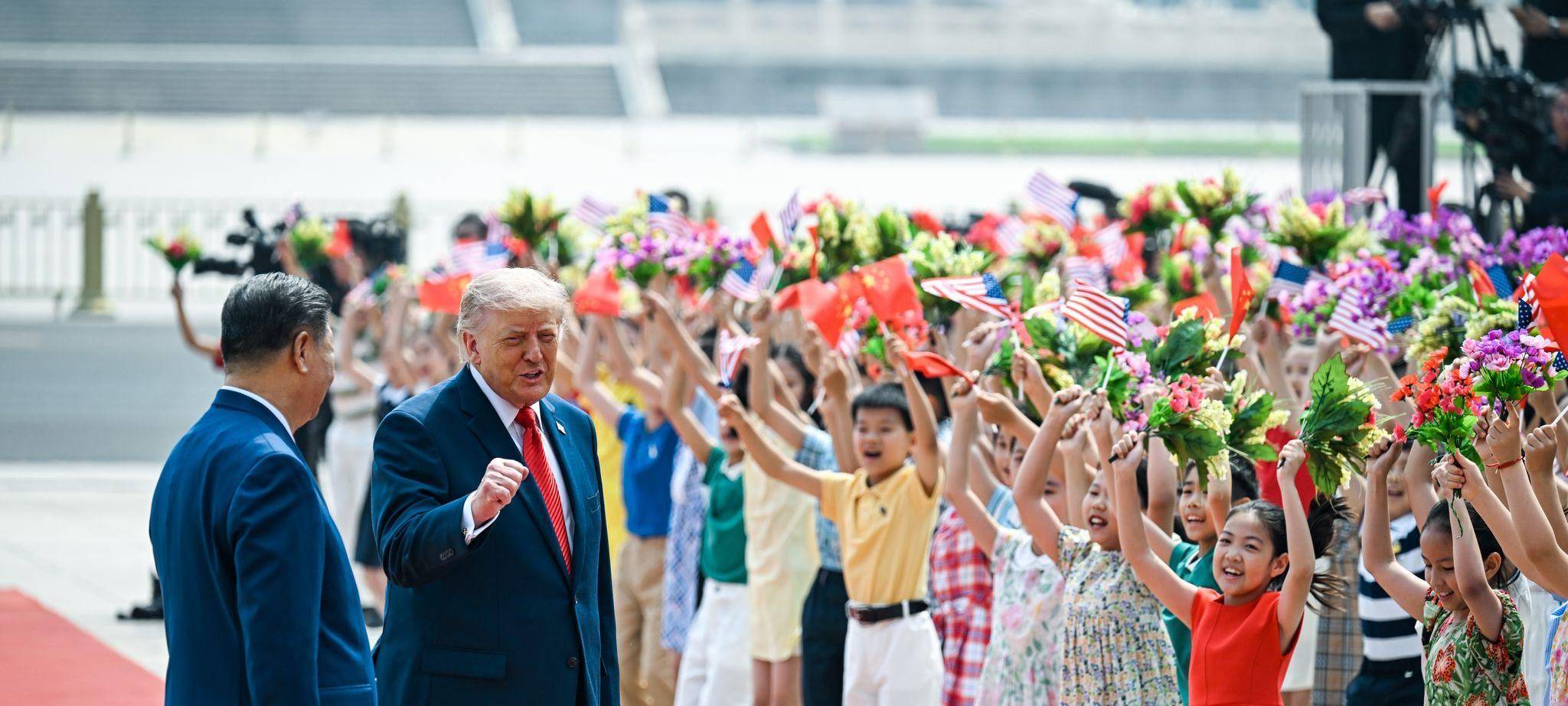 US-Präsident Trump in China