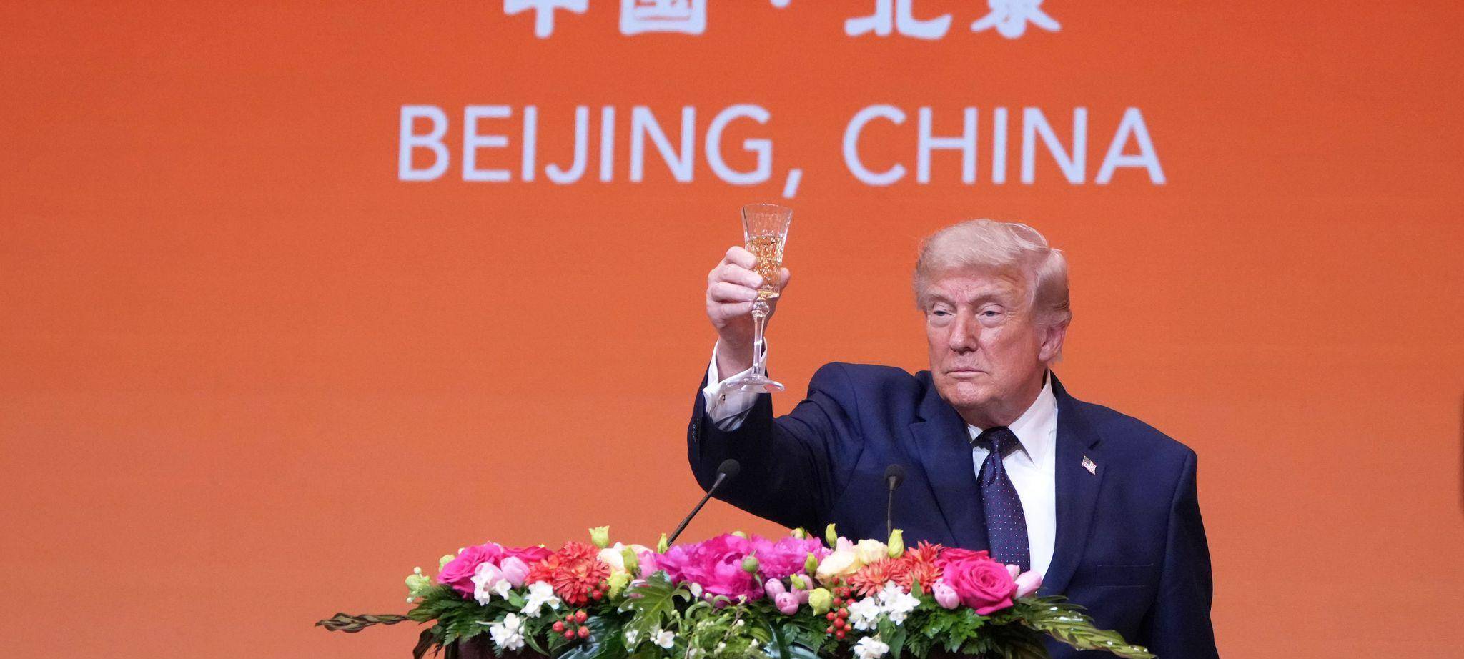 US-Präsident Trump in China