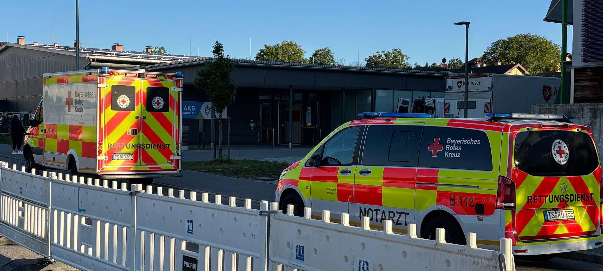 Großeinsatz am Bahnhof Traunstein
