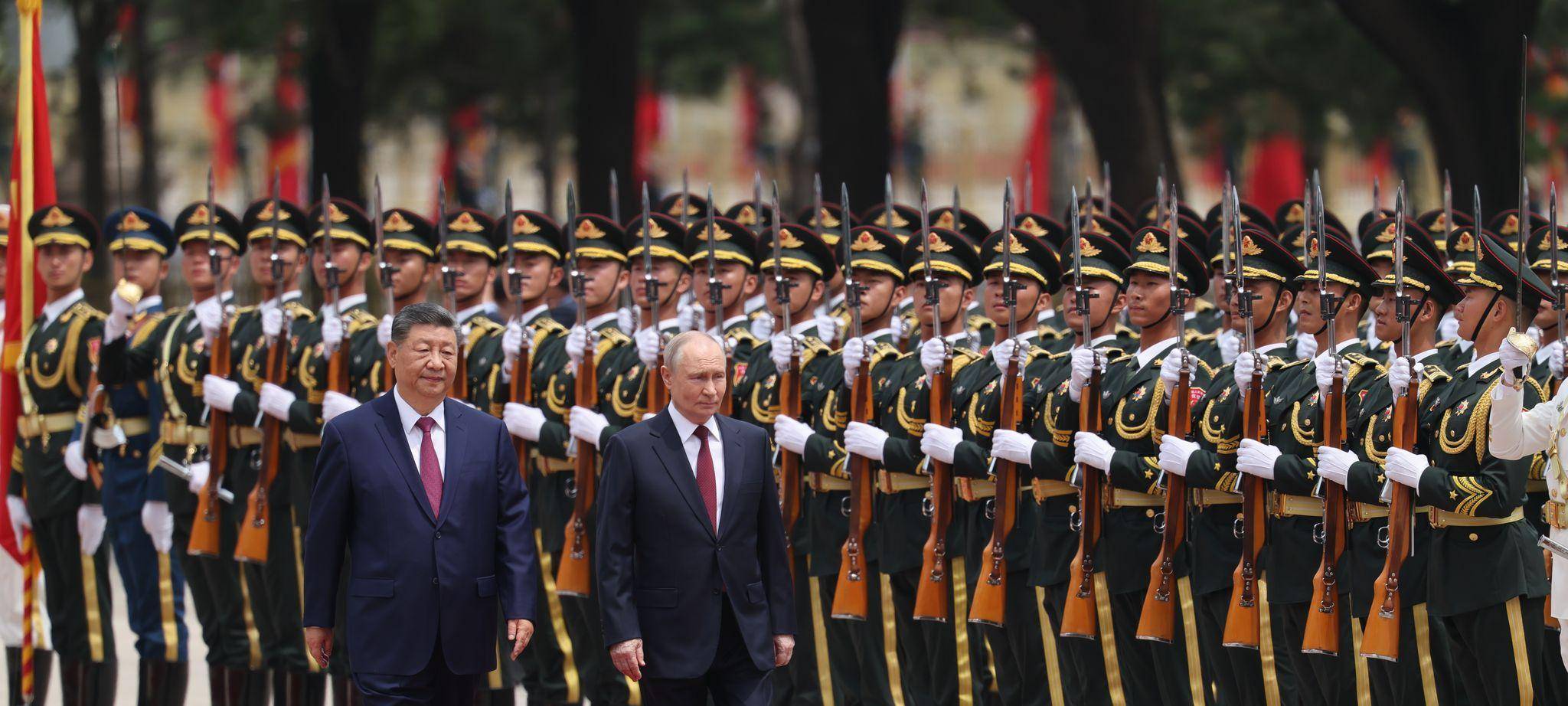Russlands Präsident Putin in Peking