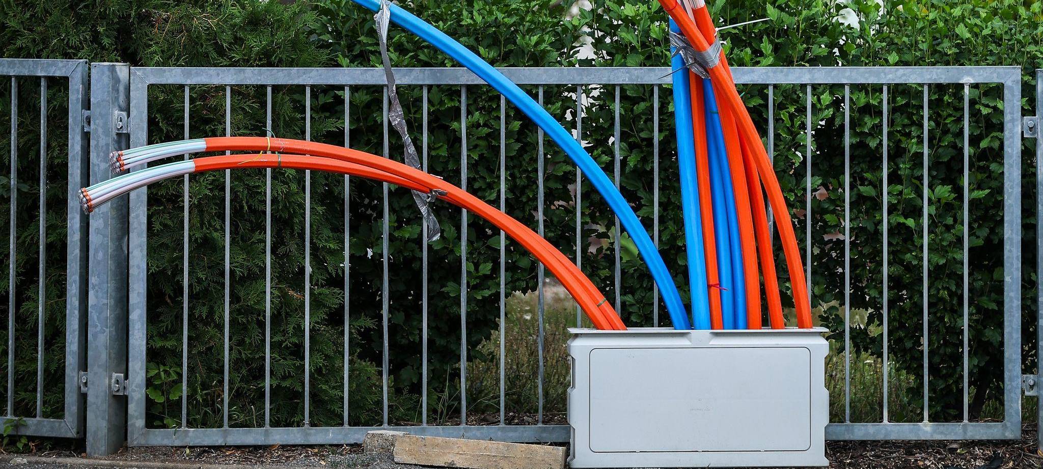 Glasfaserausbau