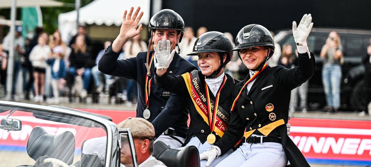 Isabell Werth aus Rheinberg gewinnt Deutschen Meistertitel