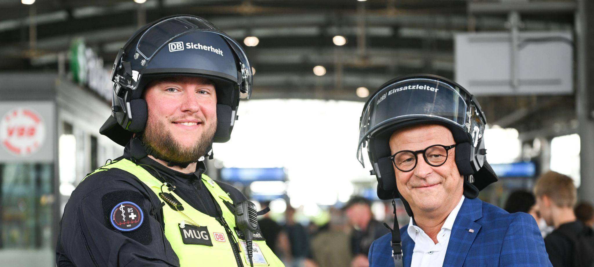 Pressetermin mit DB Sicherheit