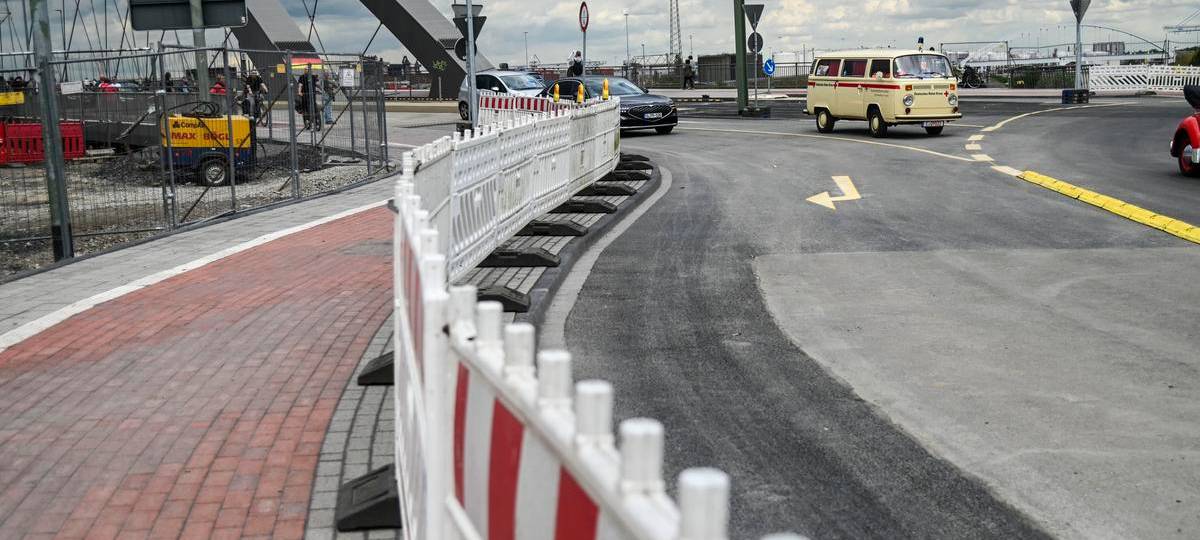 Karl-Lehr-Brücke in Duisburg ist freigegeben worden