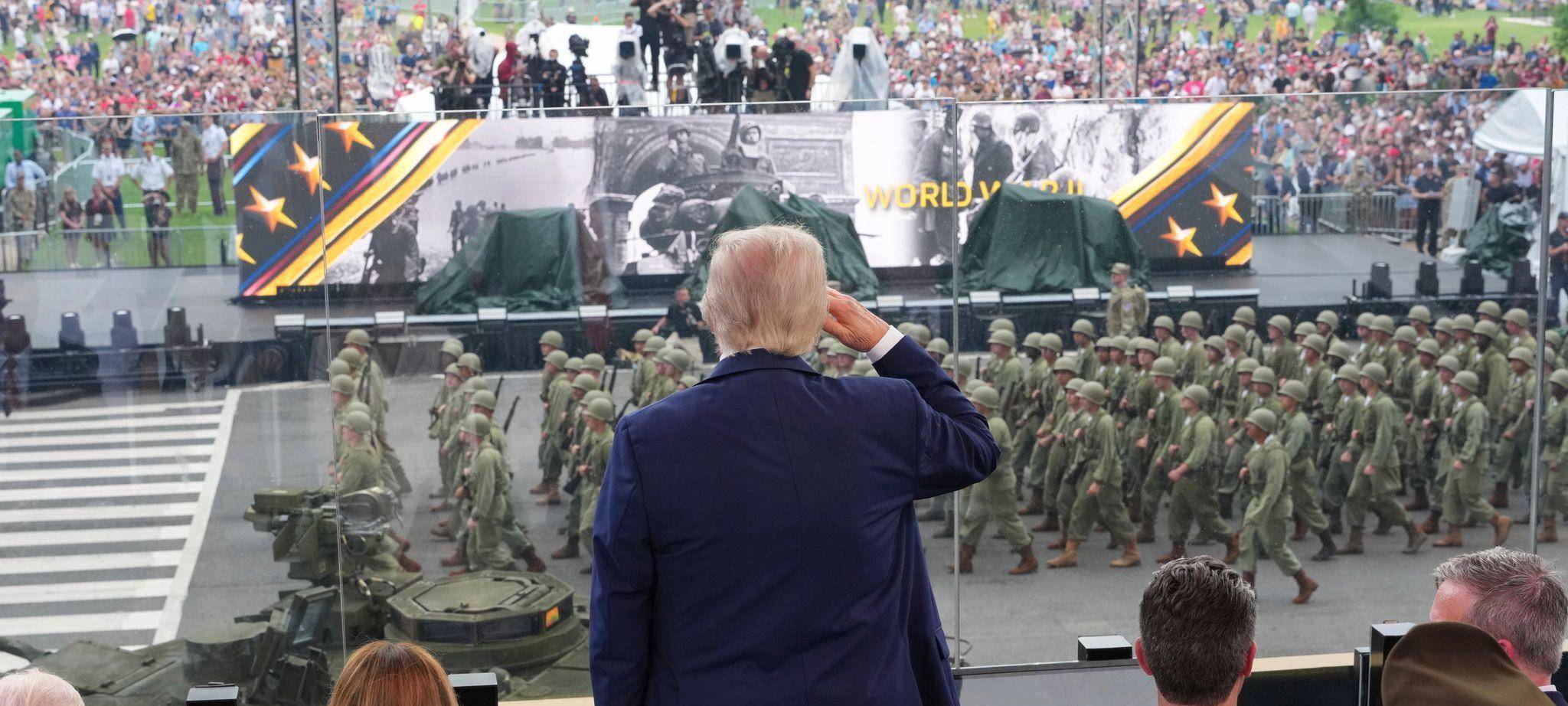 Militärparade in Washington