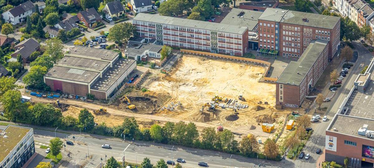 Grundsteinlegung für neuen Berufskolleg-Campus in Dinslaken