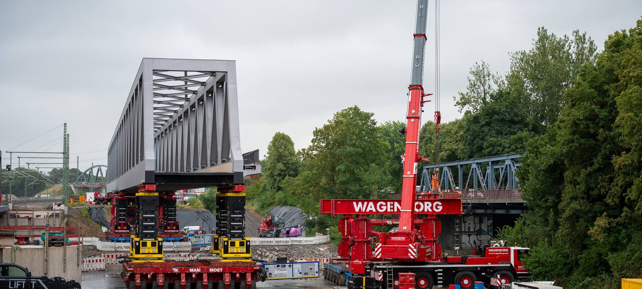 Betuwe-Ausbau kommt voran - Letzte Brücke ist fertig