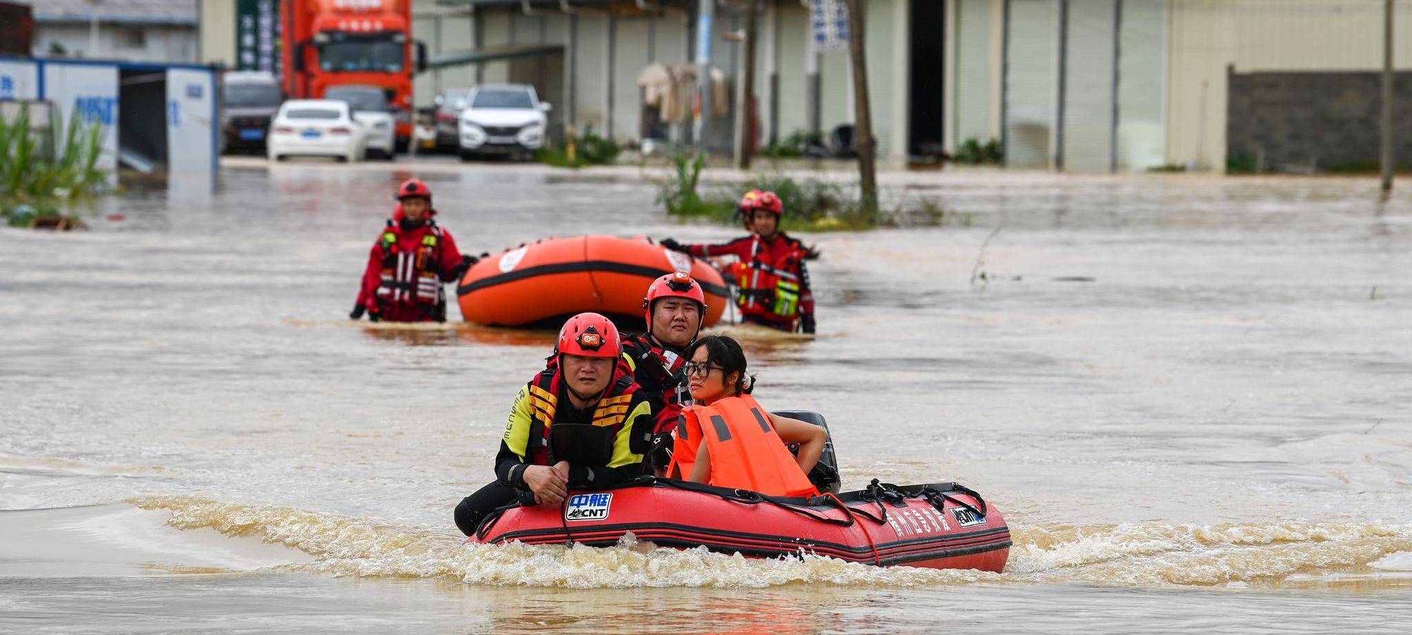 Unwetter in China