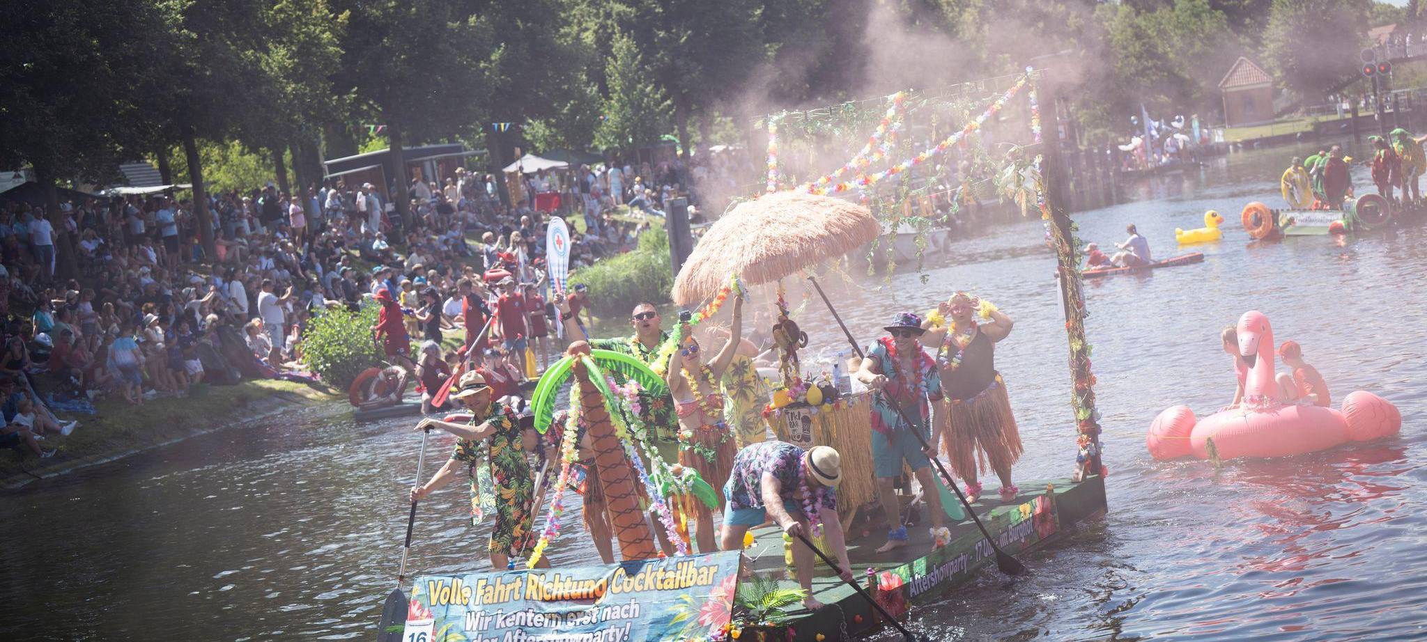Badewannen-Rallye in Plau am See