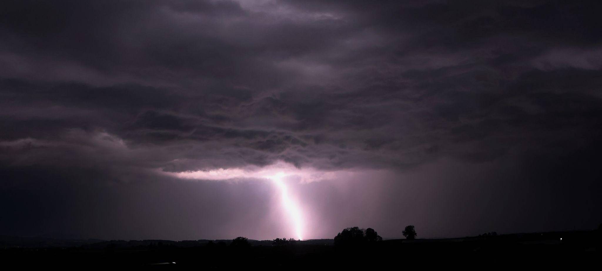 Gewitter in Bayern