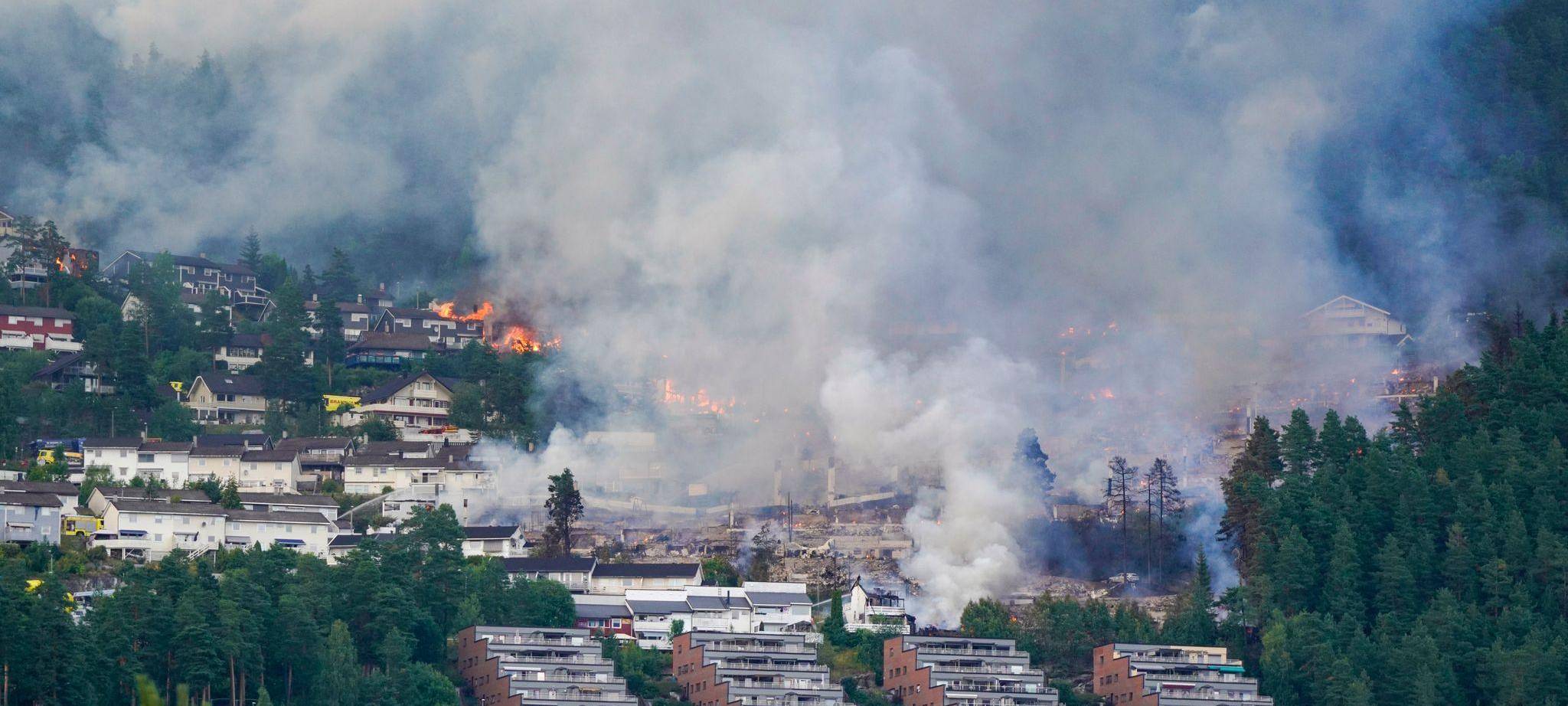 Brand in Drammen