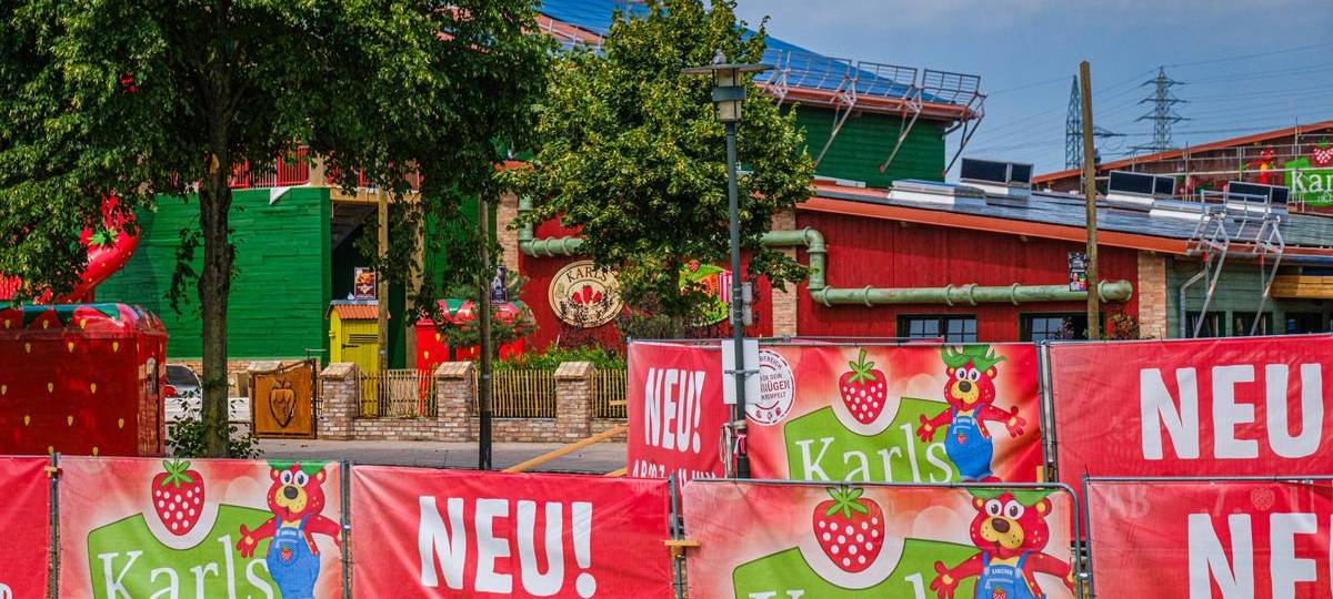 Klorutsche und Dönerkarussell - Eröffnung in Oberhausen