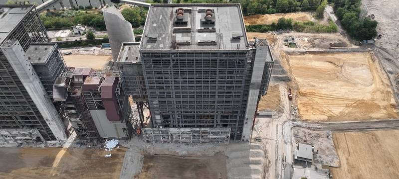 In Voerde sind weitere Sprengungen am Ex-Kraftwerk geplant