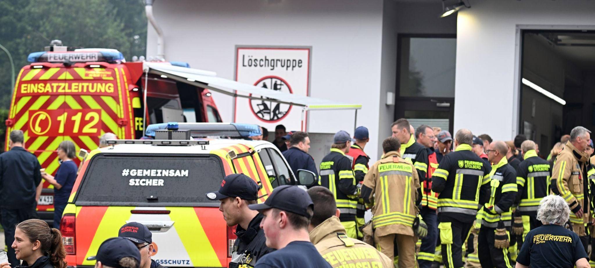 Waldbrand im Hohen Venn