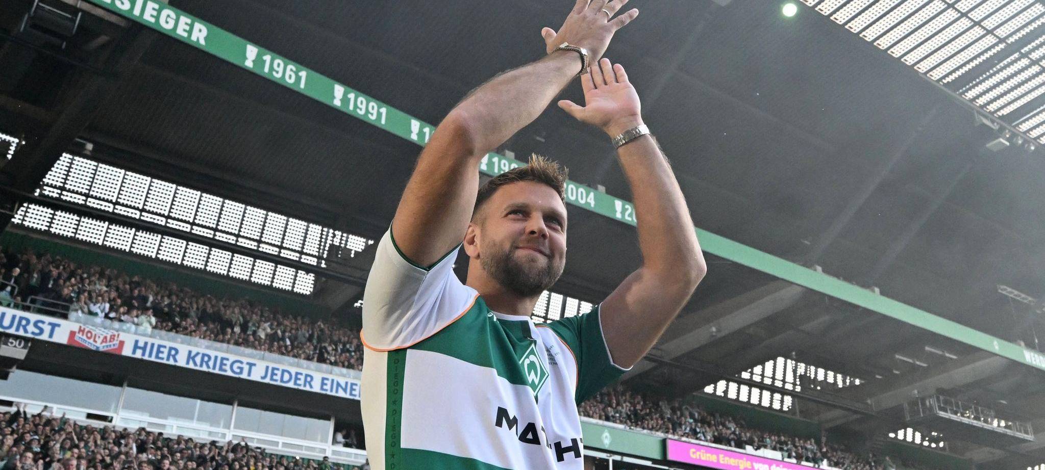 Fußball: Abschiedsspiel von Werder Bremen für Diego