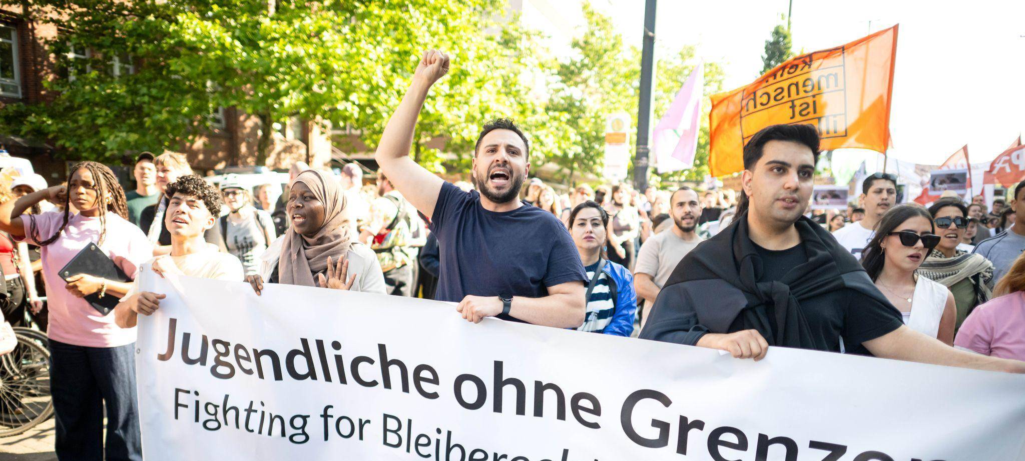 Demonstration "Gemeinsam gegen rassistische Migrationspolitik"