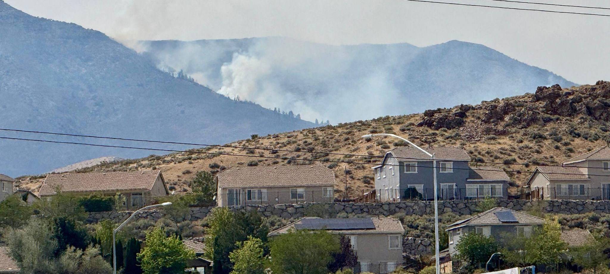 Waldbrände in Nevada