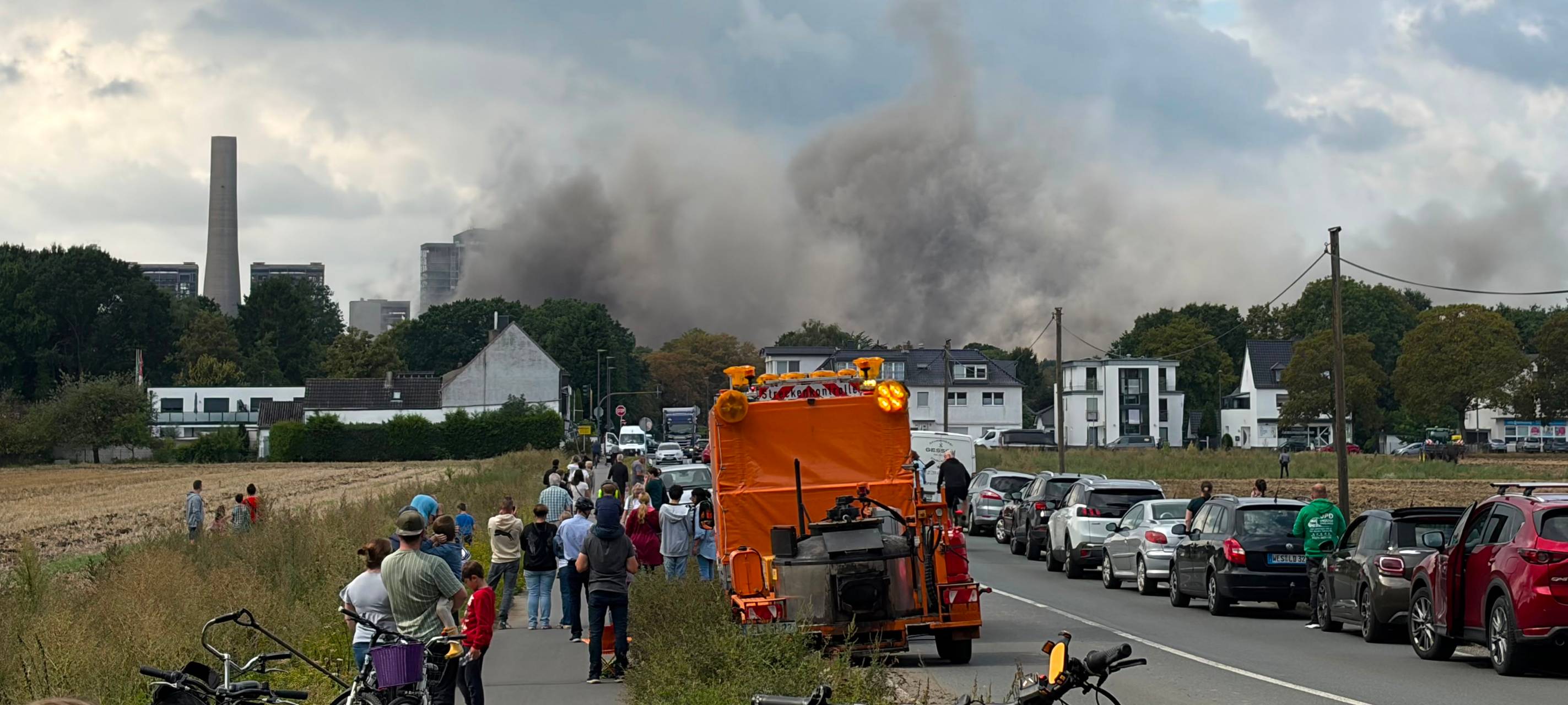 Kesselhaus in Voerde-Möllen gesprengt