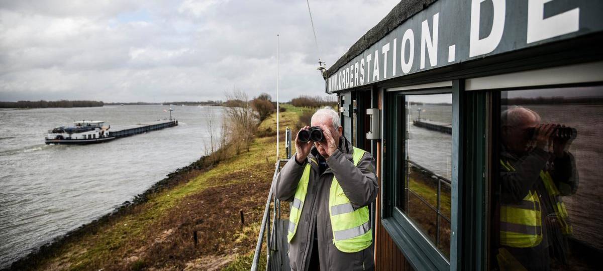In Xanten steht eine Orderstation am Rhein zum Verkauf